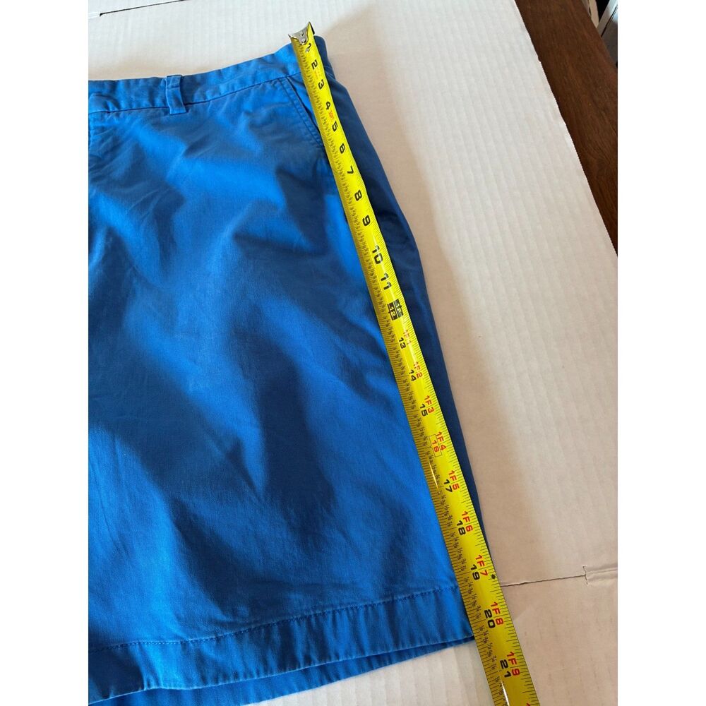 Vineyard Vines Breaker Shorts Mens 38 Blue Cotton Stretch Chino Preppy - Picture 3 of 8